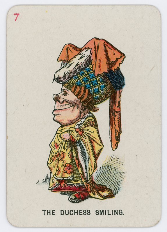 Die lächelnde Herzogin von John Tenniel