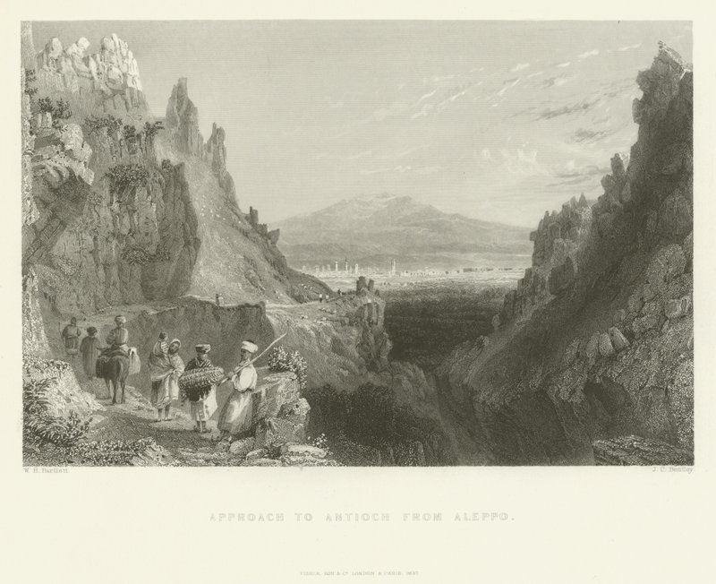 Annäherung an Antiochia von Aleppo, 1837 von Joseph Clayton Bentley