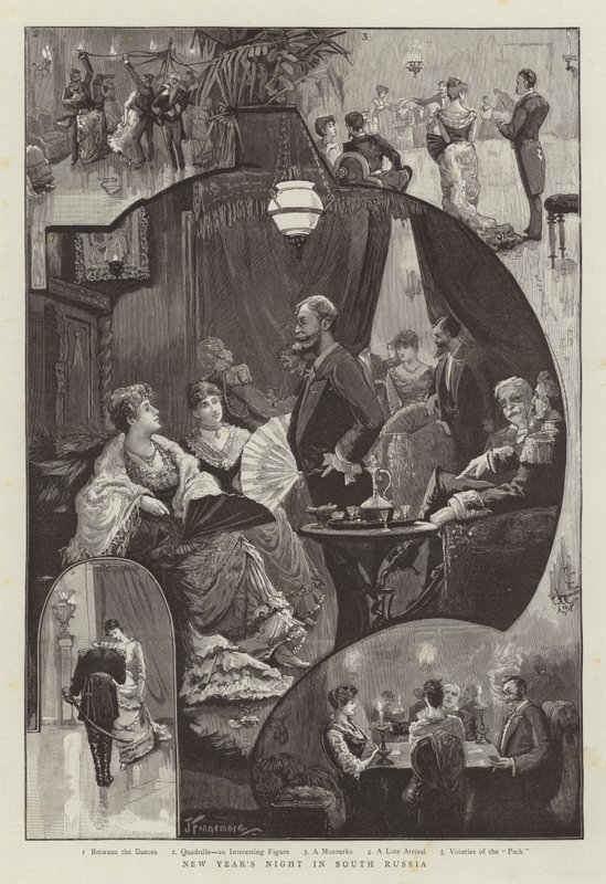 Silvesternacht in Südrussland von Joseph Finnemore