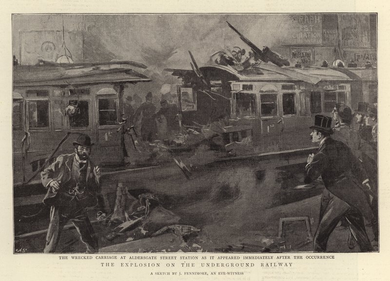 Die Explosion in der U-Bahn von Joseph Finnemore
