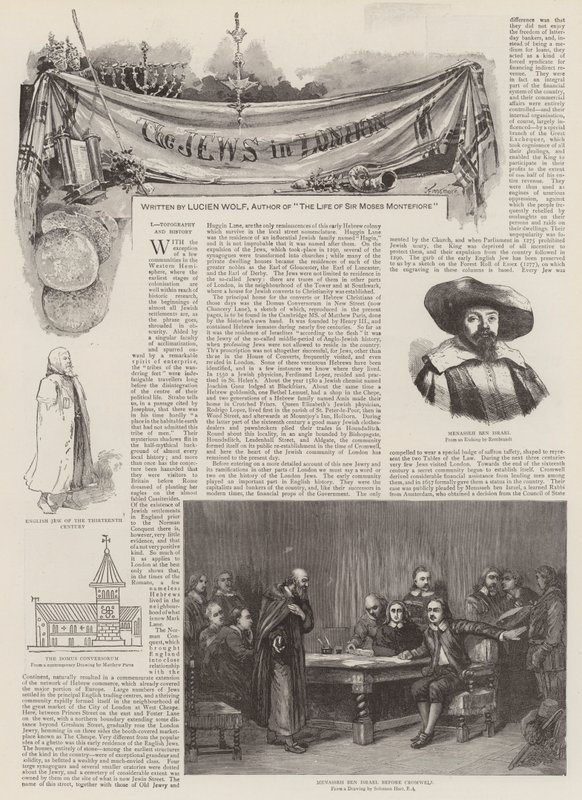 Die Juden in London von Joseph Finnemore