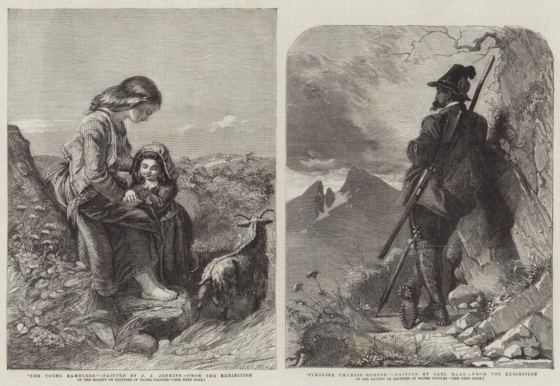 Ausstellung der Gesellschaft der Aquarellmaler von Joseph John Jenkins