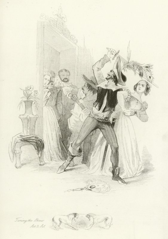 Der Widerspenstigen Zähmung von Joseph Kenny Meadows