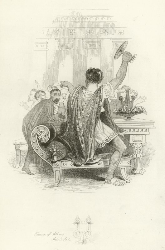 Timon von Athen von Joseph Kenny Meadows