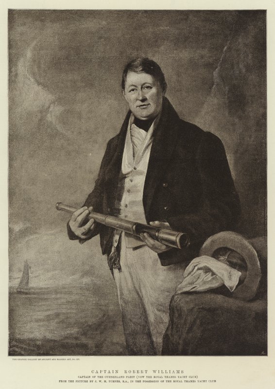Kapitän Robert Williams von Joseph Mallord William Turner