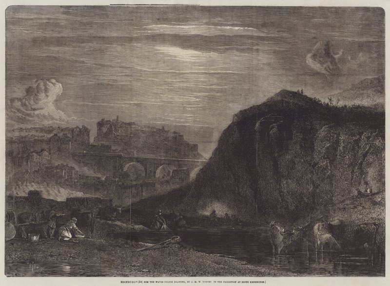 Edinburgh von Joseph Mallord William Turner