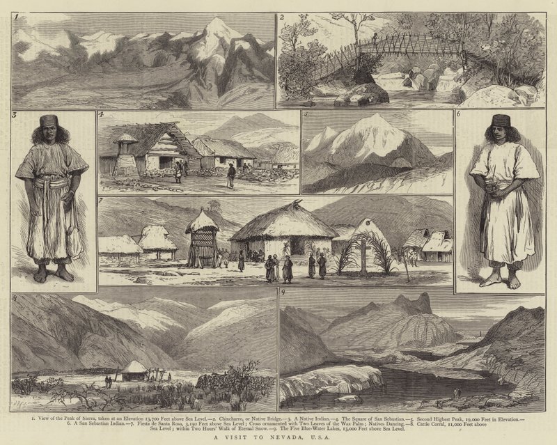 Ein Besuch in Nevada, USA von Joseph Nash