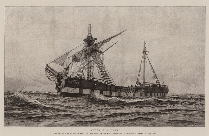 Nach dem Sturm von Joseph Nash