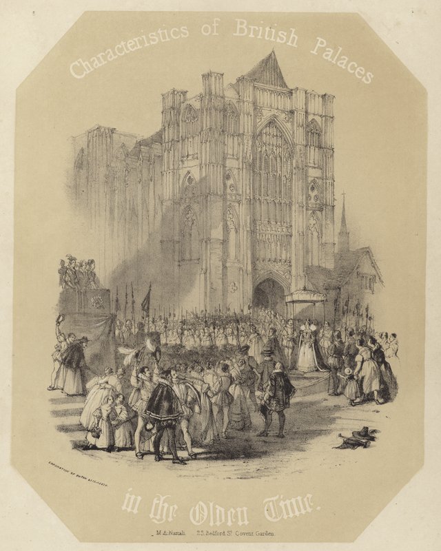 Krönung von Königin Elisabeth I. von Joseph Nash