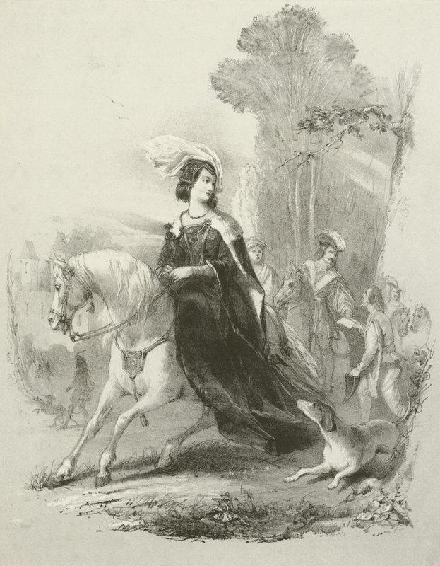 Schöne Rosamunde von Joseph Nash