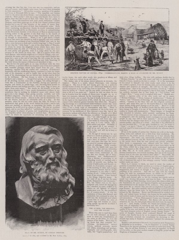 John Ruskin von Joseph Nash