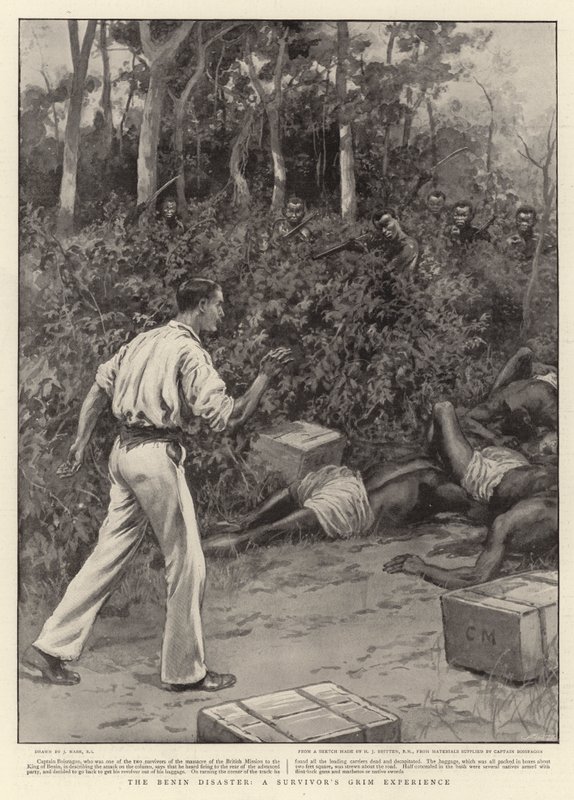 Das Benin-Desaster, die düstere Erfahrung eines Überlebenden von Joseph Nash