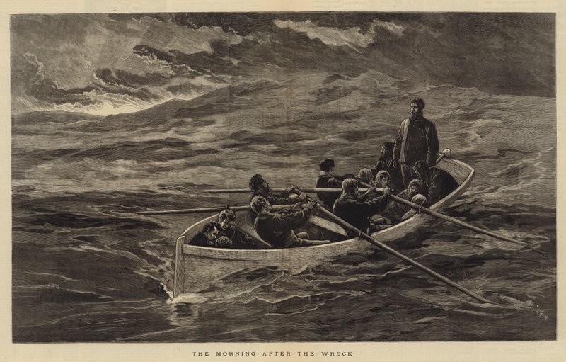 Der Morgen nach dem Wrack von Joseph Nash