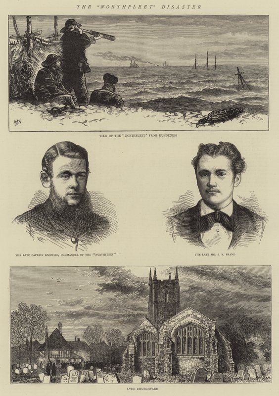 Die Northfleet-Katastrophe von Joseph Nash