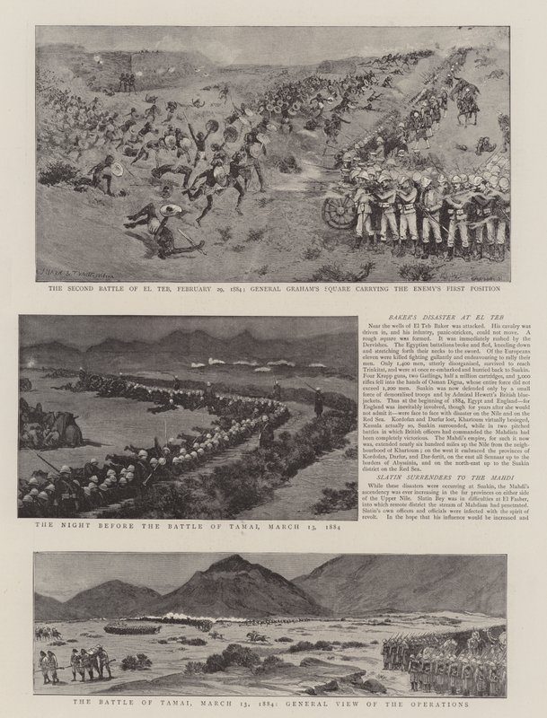 Die Rebellion im Sudan von Joseph Nash
