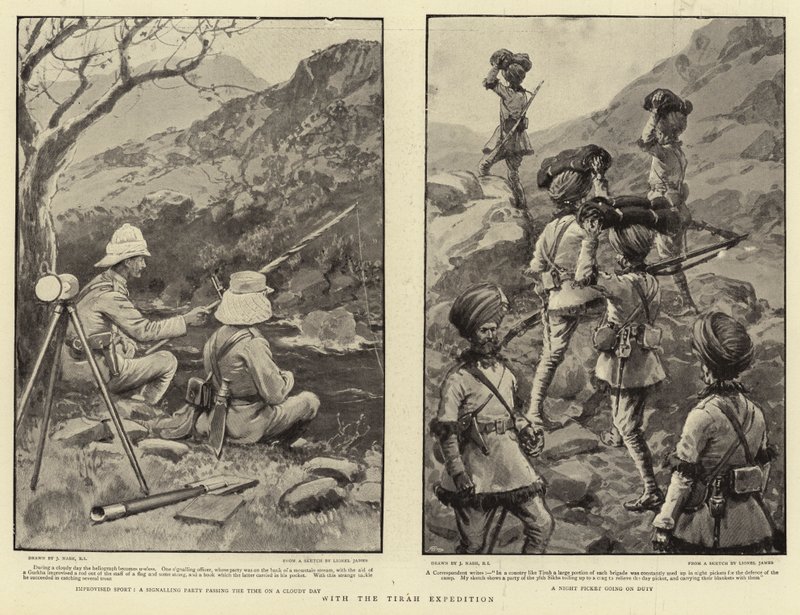 Mit der Tirah-Expedition von Joseph Nash