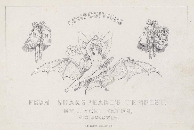 Shakespeares Der Sturm von Joseph Noel after Paton