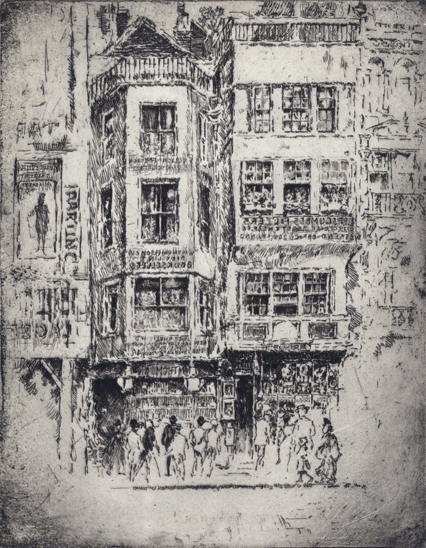 230 Strand (Lithografie) von Joseph (after) Pennell