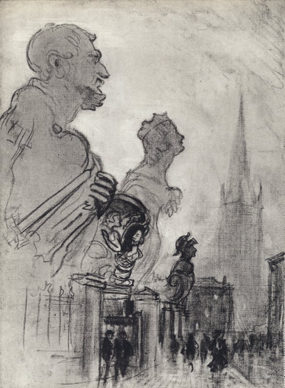 Schiff-Abbrecher, Pimlico (Lithografie) von Joseph (after) Pennell