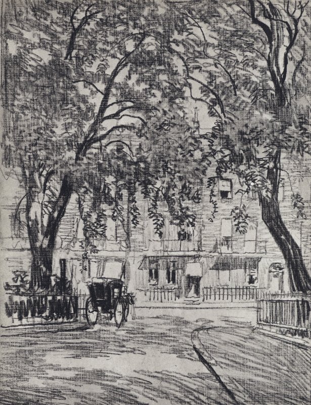 Woburn Square von Joseph (after) Pennell