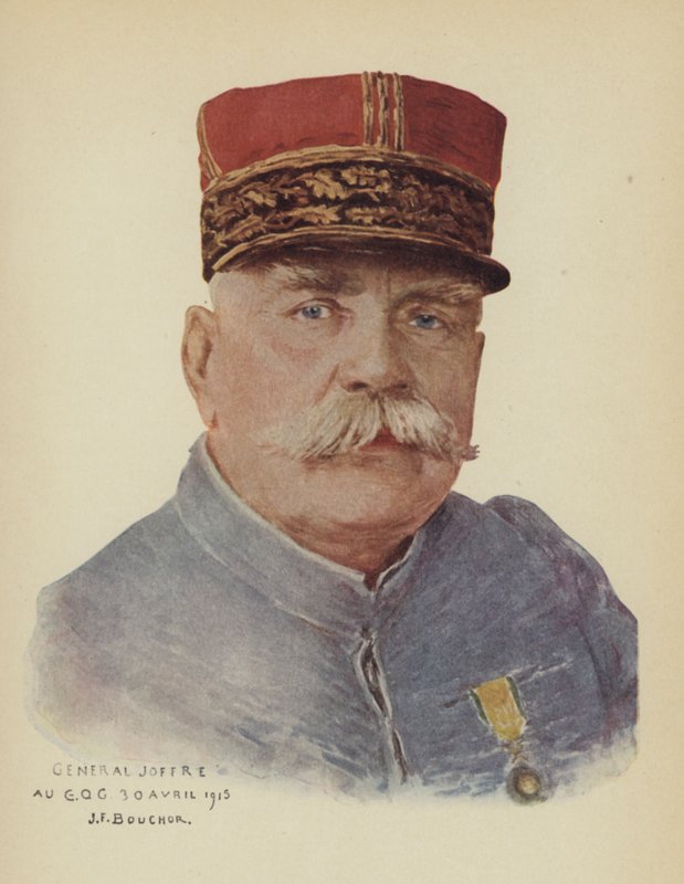Joseph Joffre, französischer General von Joseph Felix Boucher
