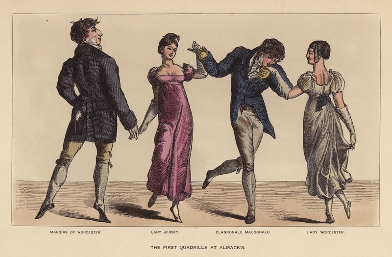 Der erste Quadrille bei Almack