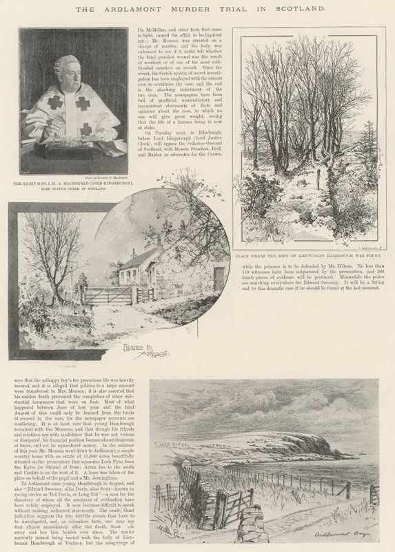 Der Ardlamont-Mordprozess in Schottland von Joseph Holland Tringham