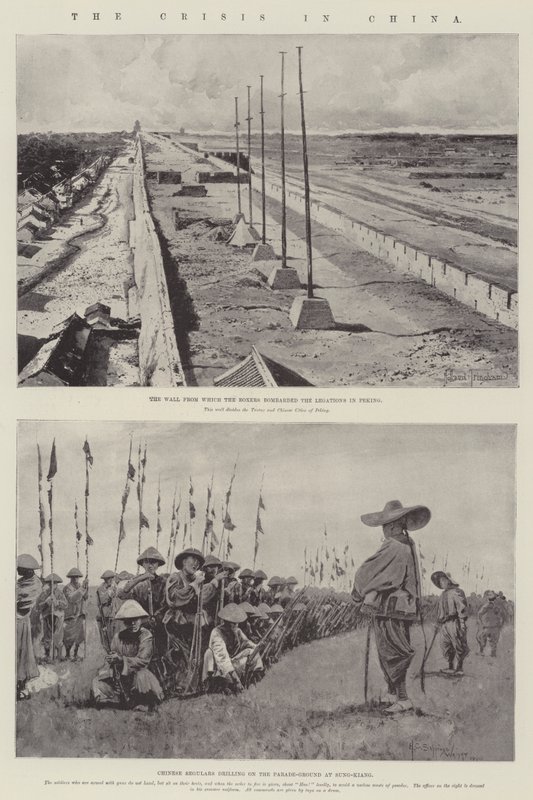 Die Krise in China von Joseph Holland Tringham