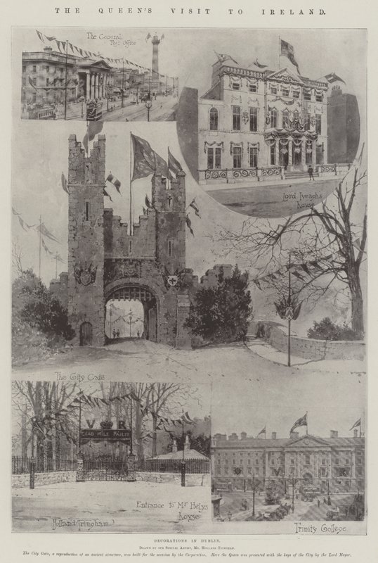 Der Besuch der Königin in Irland von Joseph Holland Tringham