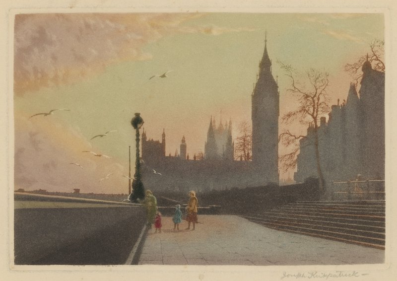 Häuser des Parlaments, Westminster von Joseph Kirkpatrick