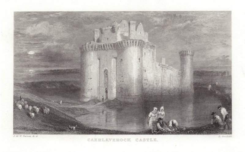 Caerlaverock Castle von Joseph Mallord William Turner