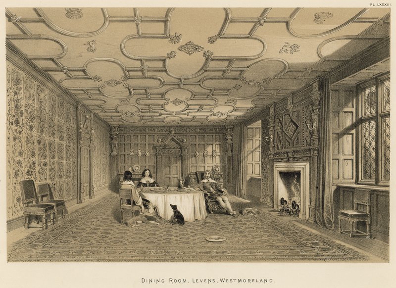 Esszimmer, Levens, Westmoreland von Joseph Nash