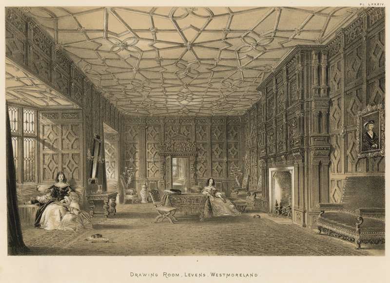 Salon, Levens, Westmoreland von Joseph Nash