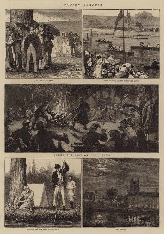 Henley-Regatta von Joseph Nash