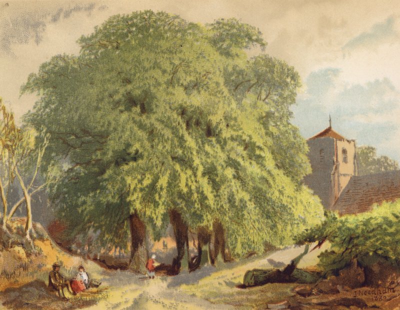 Dorfszene, Limes von Joseph Needham
