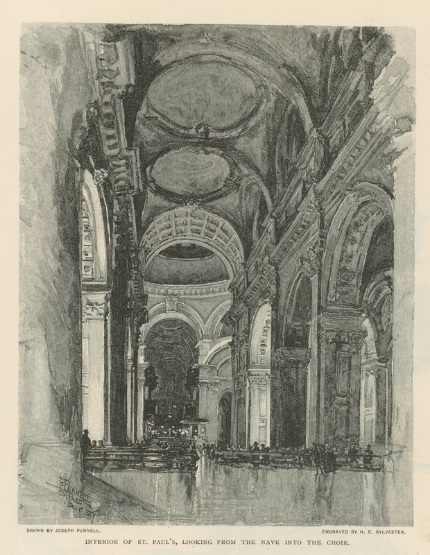 Innenraum der St. Paul