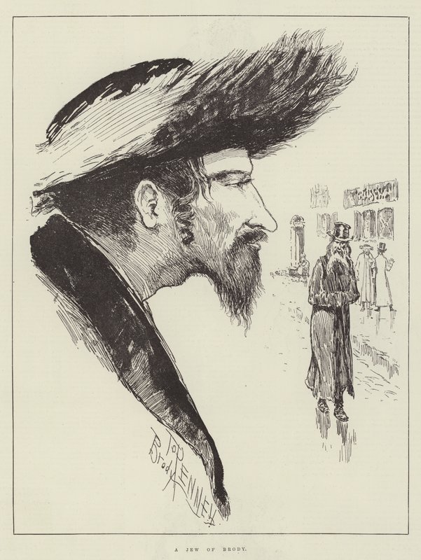 Der Jude zu Hause, von Joseph Pennell von Joseph Pennell