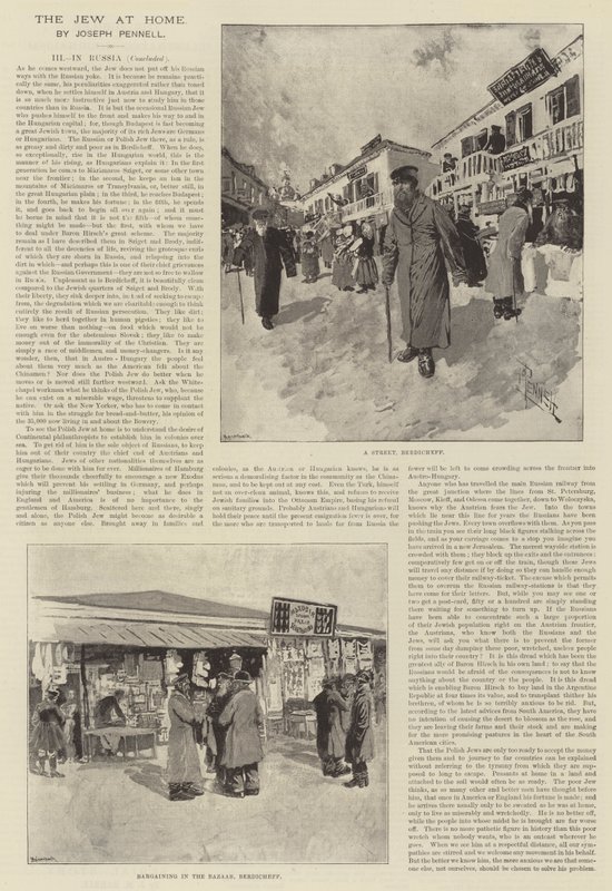 Der Jude zu Hause, von Joseph Pennell von Joseph Pennell