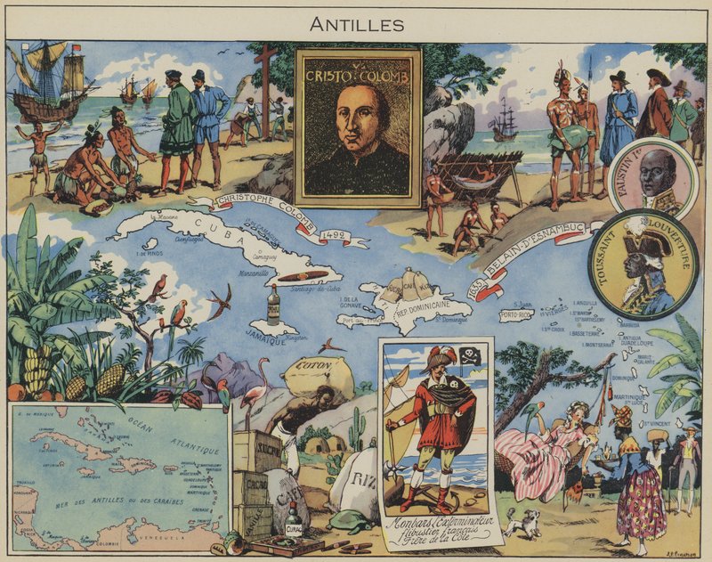 Antillen von Joseph Porphyre Pinchon