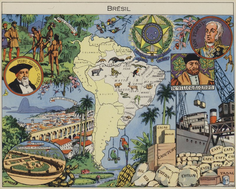 Brasilien von Joseph Porphyre Pinchon