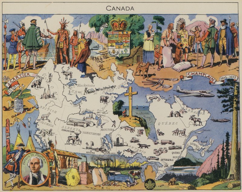 Kanada von Joseph Porphyre Pinchon