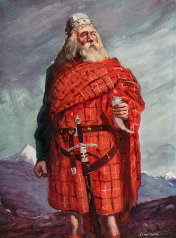 König Robert Bruce, 1274-1329 von Joseph Simpson