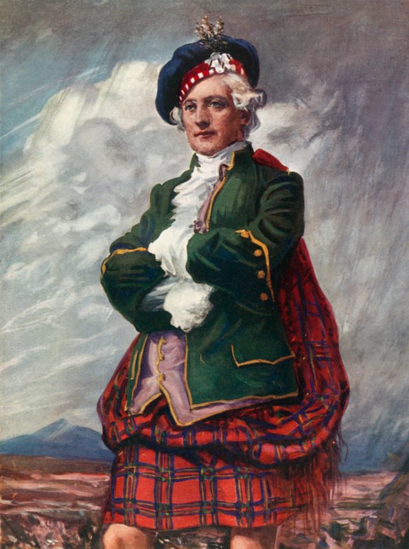 Prinz Charlie, 1720-1788 von Joseph Simpson