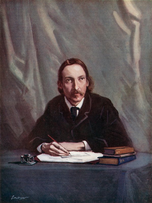 Robert Louis Stevenson, 1850-1894 von Joseph Simpson