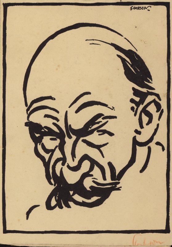 Thomas Hardy von Joseph Simpson