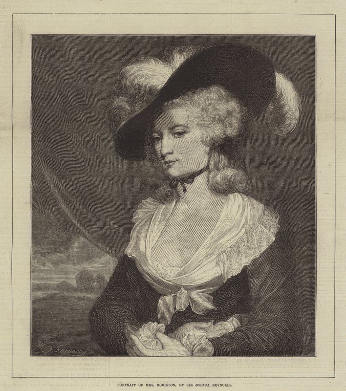 Porträt von Mrs. Robinson von Joshua Reynolds