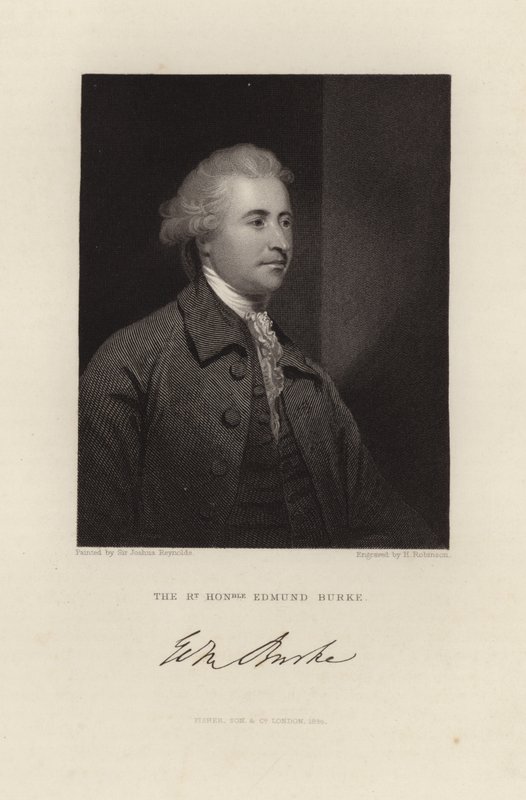 Edmund Burke von Joshua Reynolds