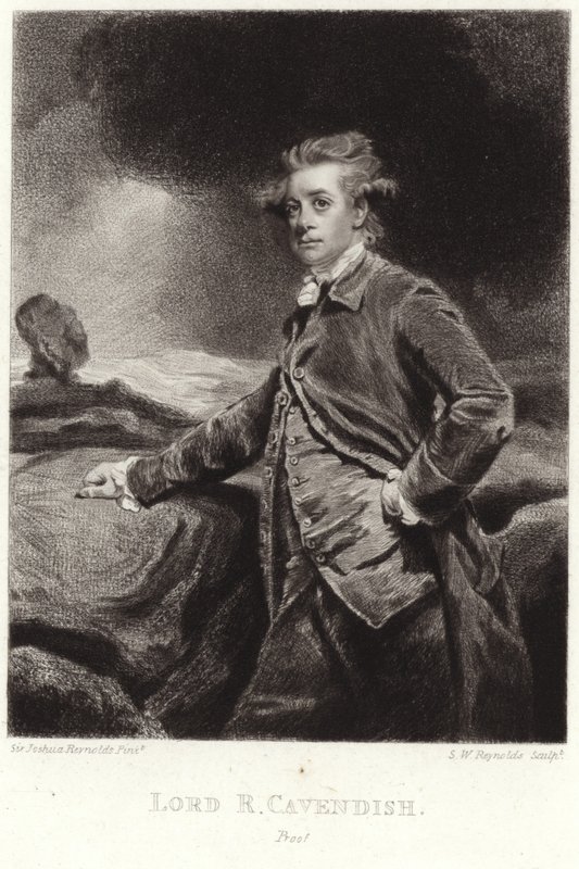Porträt von Lord Richard Cavendish von Joshua Reynolds