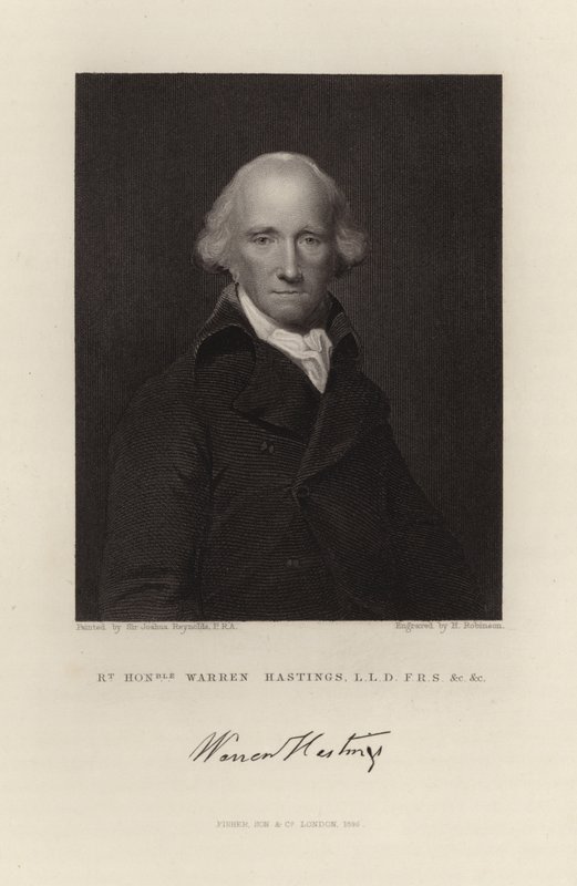 Warren Hastings von Joshua Reynolds