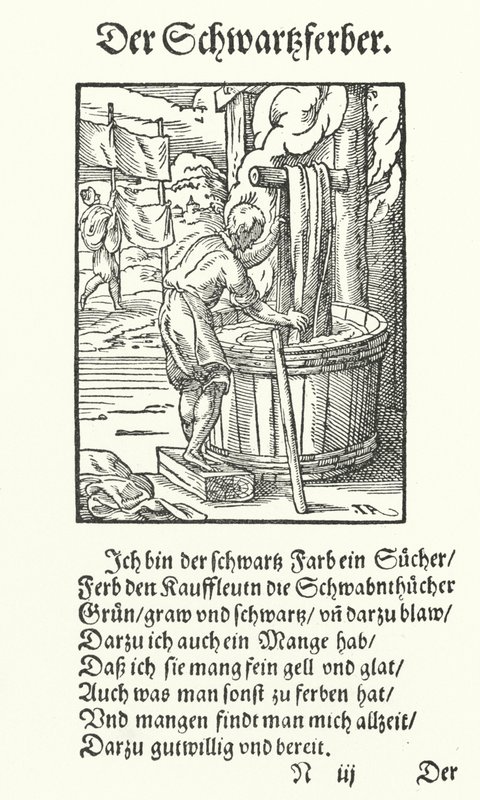 Der Färber von Jost (after) Amman